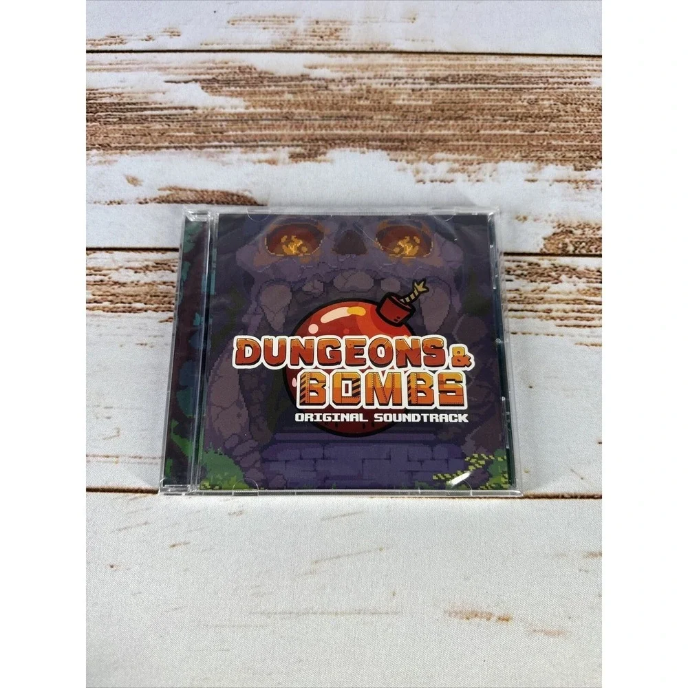 Dungeons & Bombs Collector's Box & Soundtrack CD PS Vita Limited Edition No Game